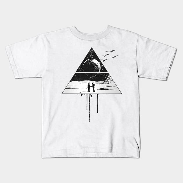 Floyd - The Moon Kids T-Shirt by ly.s_art